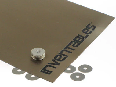 Brushed Bronze on Black Laserable Sheet - Image 2