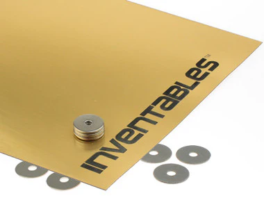 Brushed Gold on Black Laserable Acrylic Sheet - Image 2