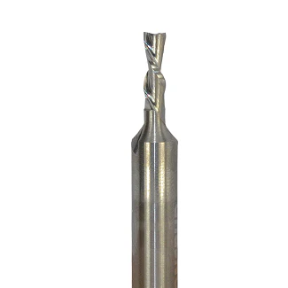 Carbide Tip Downcut 2 Flute - 1/8 in Cutting x 1/4 in Shank
