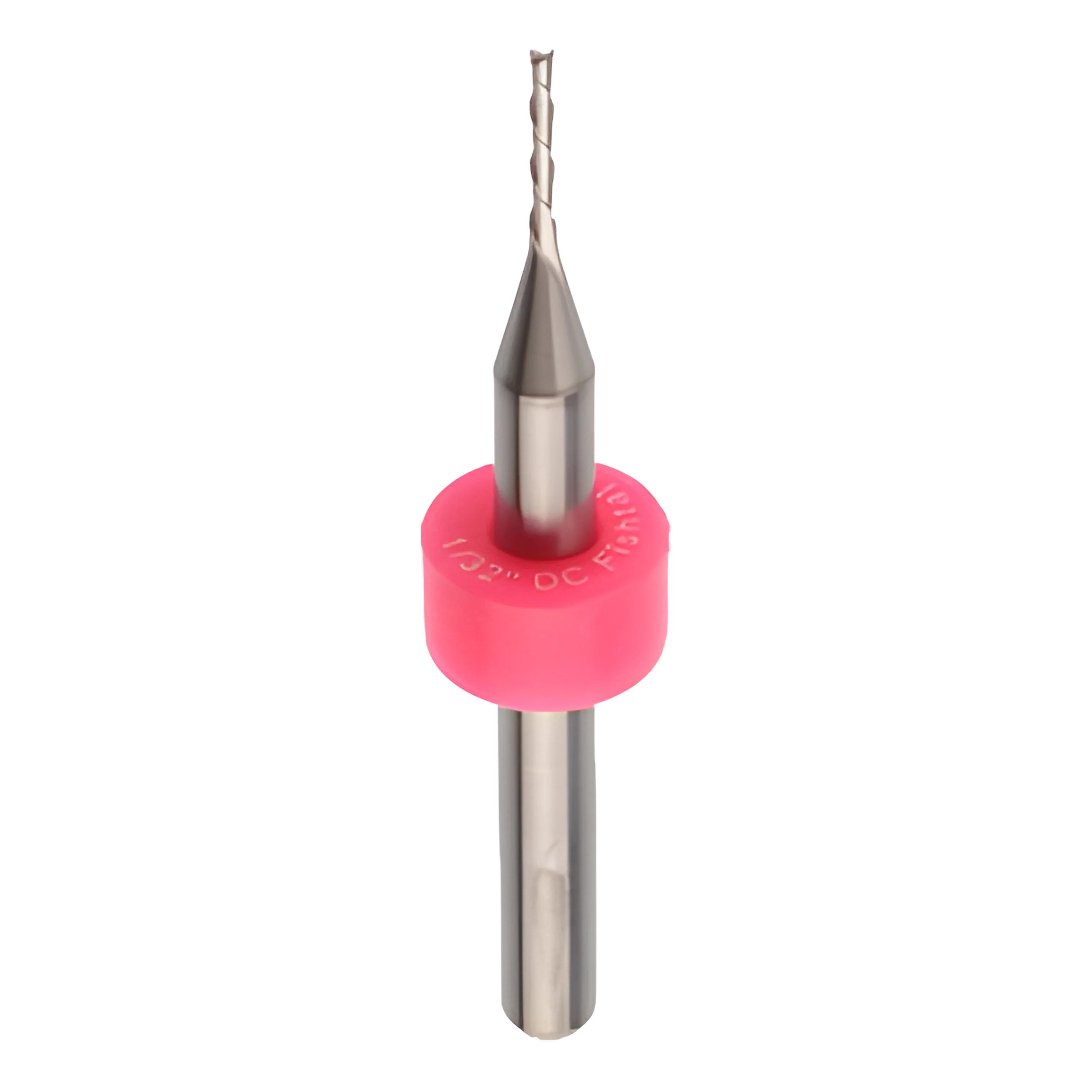 Carbide Tip Fish Tail Downcut - 1/32 in Cutting x 1/8 in Shank - Image 2