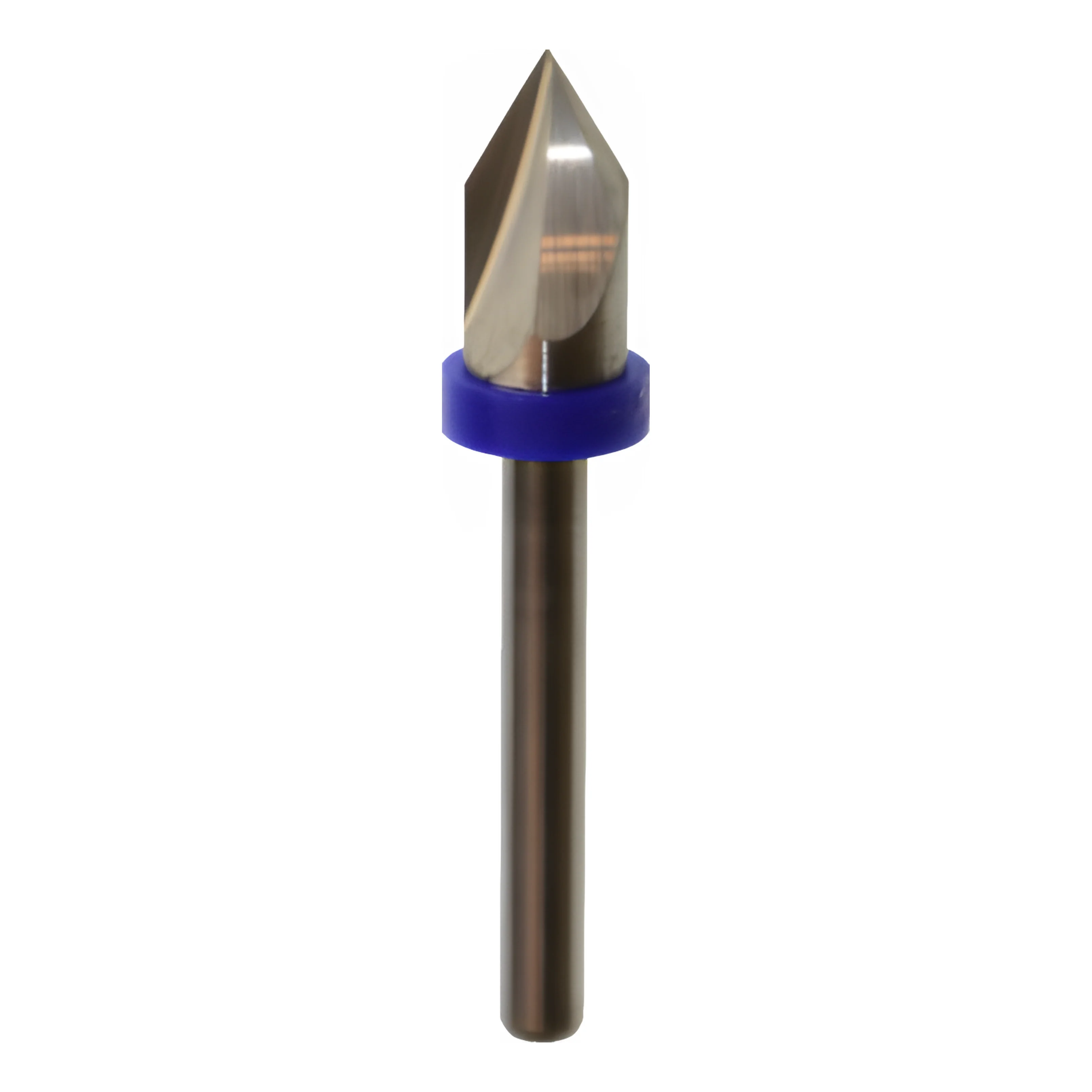Carbide Tip V-Bit 60 Degree - 1/4 in Cutting x 1/8 in Shank - Image 2