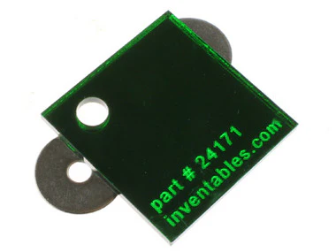 Green Mirrored Acrylic Sheet - Image 2