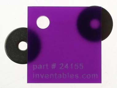 Translucent Purple Acrylic Sheet - Image 2
