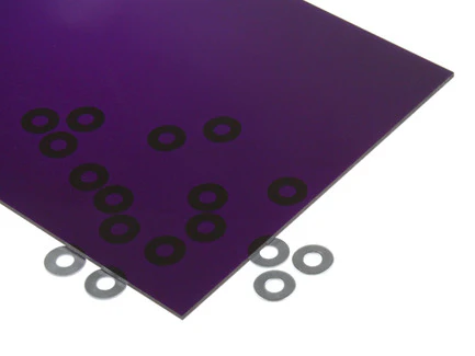 Transparent Purple Acrylic Sheet