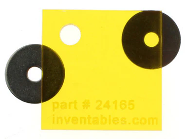 Transparent Yellow Acrylic Sheet - Image 2