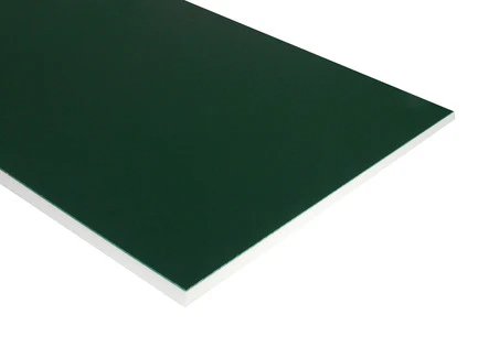 Two-Color HDPE - Green on White